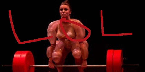 Musculation féminine, mythe déconstruit Mythe de la femme qui devient homme à la musculation, déconstruction humoristique