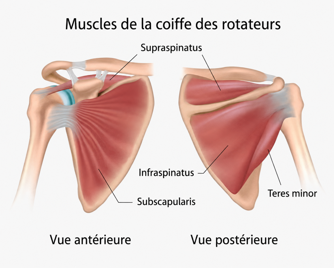 Coiffe des rotateurs, anatomie épaule Protéger ses épaules au burpee, rôle de la coiffe des rotateurs